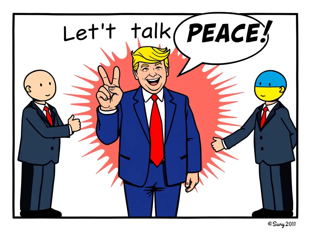 Дональд Трамп заявил о готовности России и Украины к немедленным переговорам о прекращении огня