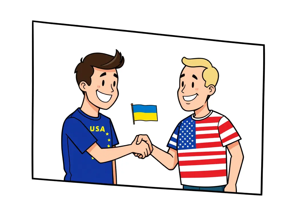 Евросоюз и США объединяются для мирного урегулирования конфликта на Украине: экономические перспективы и переговоры