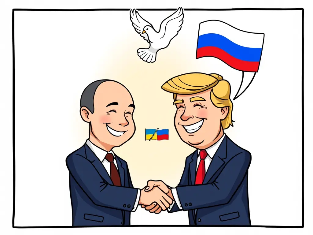 Путин и Трамп договорились о подготовке мирного договора между Россией и Украиной