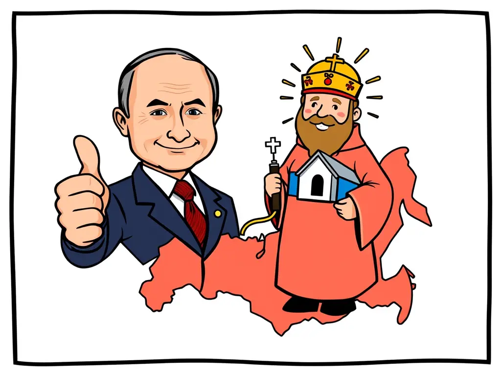 Путин подчеркнул роль РПЦ в истории России и её вклад в духовные ценности общества