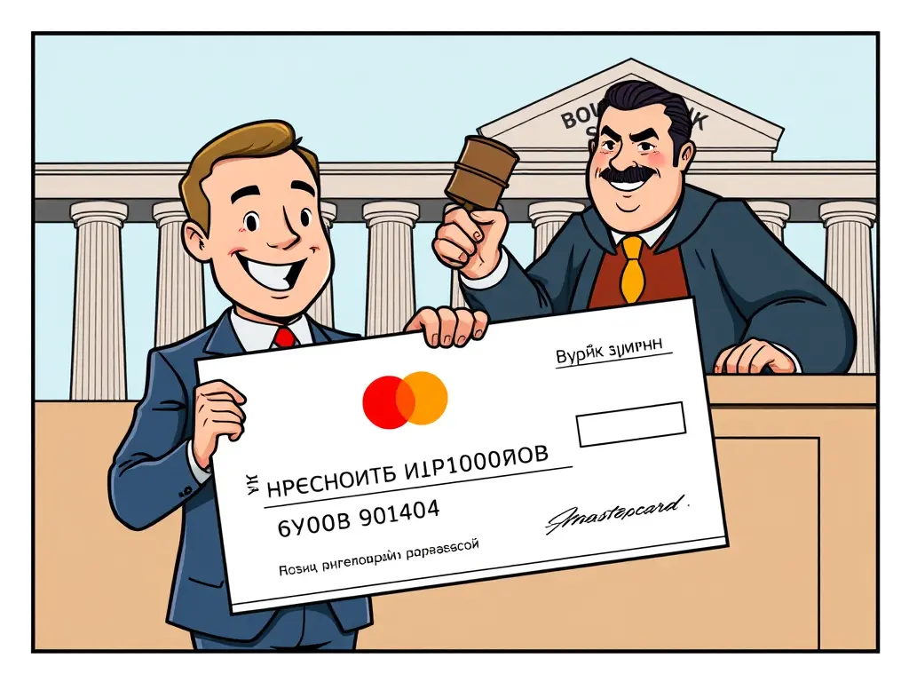 Российский бизнес одержал победу: Mastercard выплатила долг банку Новый символ через суд
