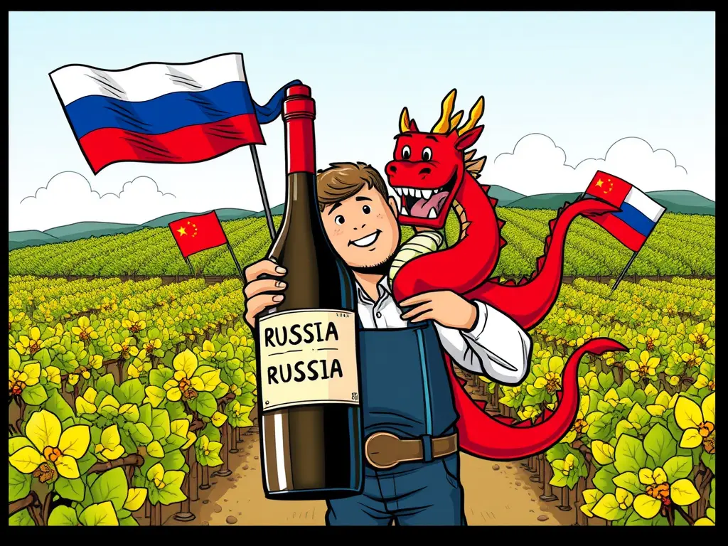 Российское вино завоевывает Китай: рекордный рост экспорта на 1500%