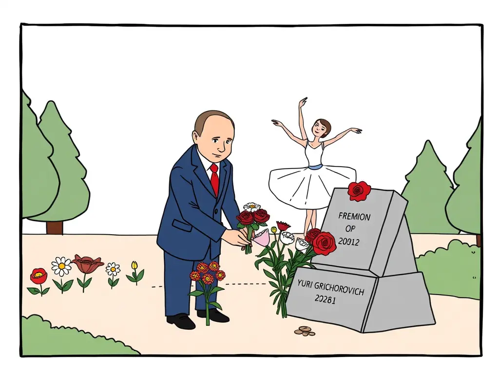 Владимир Путин почтил память легендарного хореографа Юрия Григоровича