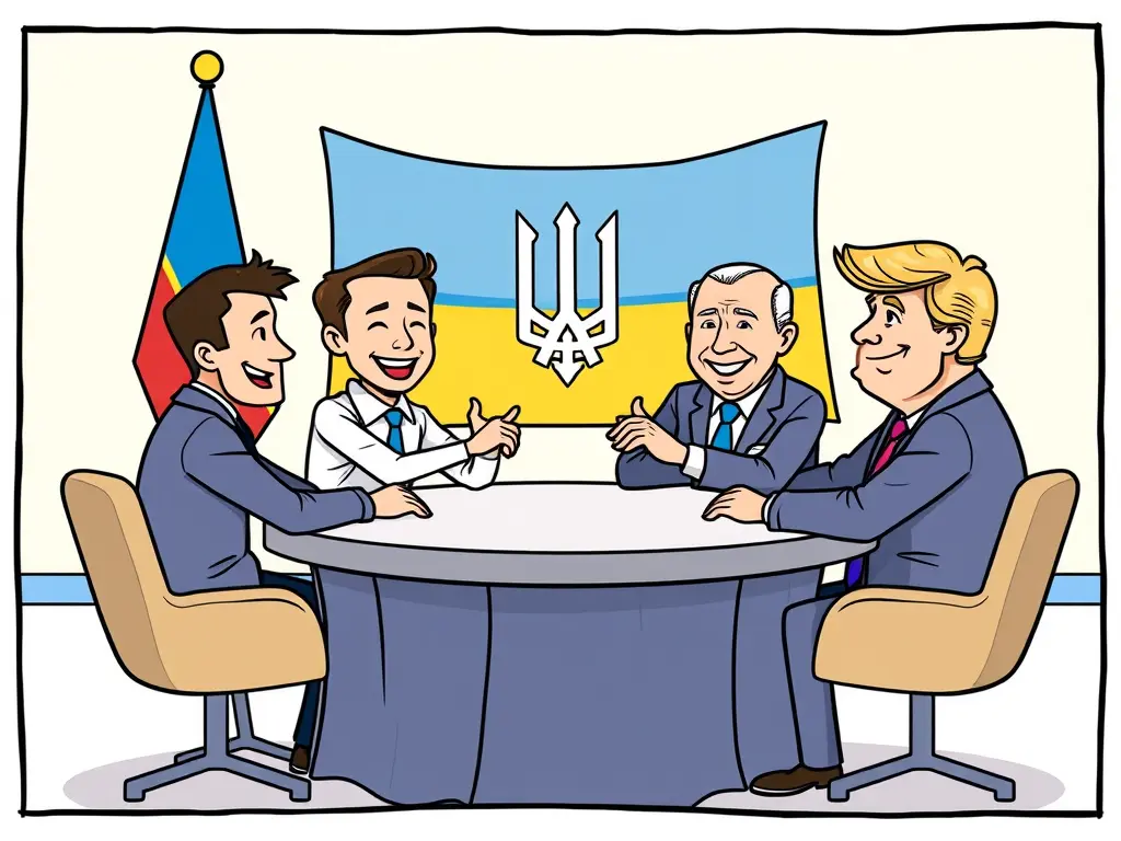 Зеленский, Макрон, Мерц, Стармер и Туск обсудили с Трампом переговоры по Украине в Стамбуле