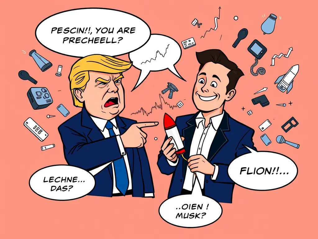 Конфликт Трампа и Маска: как спор миллиардера и президента повлияет на экономику и технологии