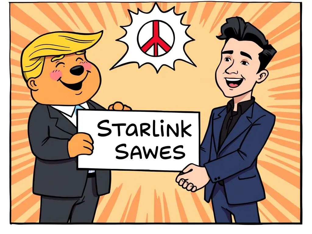 Медведев предложил акции Starlink в качестве платы за мир между Трампом и Маском