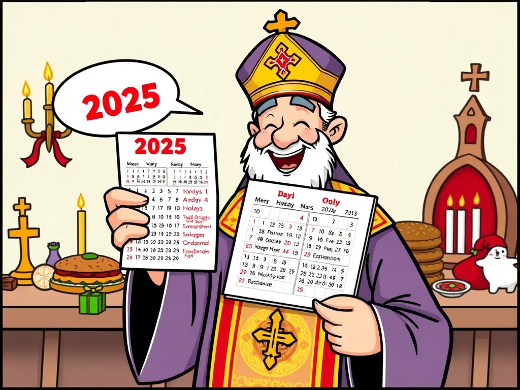Православный календарь на 2025 год: главные праздники, посты и дни поминовения