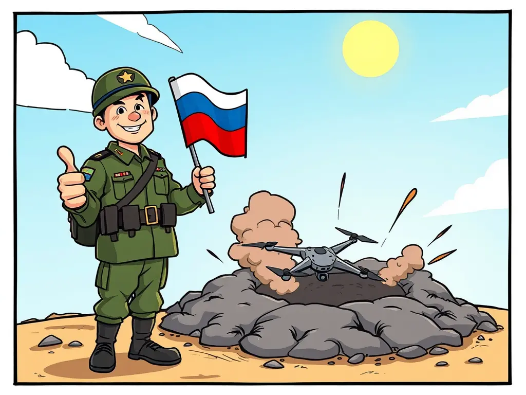 Российские артиллеристы уничтожили пункт дислокации украинского БПЛА в Херсонской области