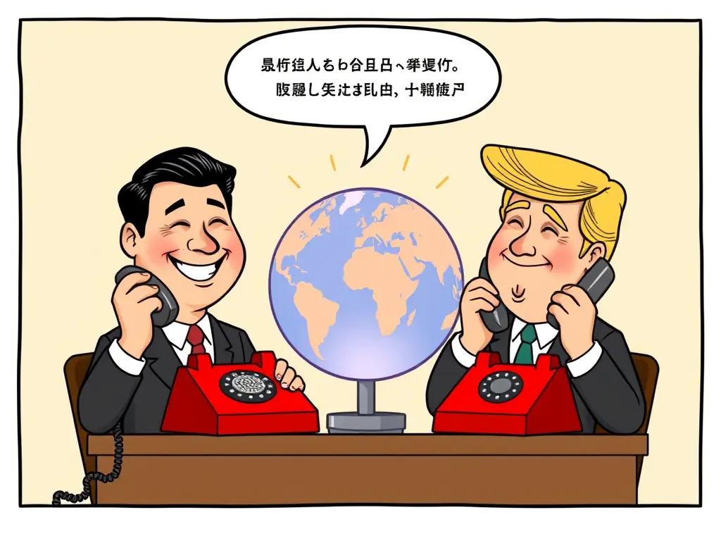 Си Цзиньпин и Дональд Трамп провели телефонный разговор: шаг к стабильности в условиях глобальных вызовов