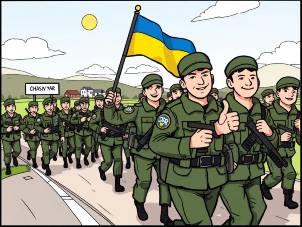 Бойцы ДНР уверенно продвигаются в Часовом Яре: украинские войска несут потери
