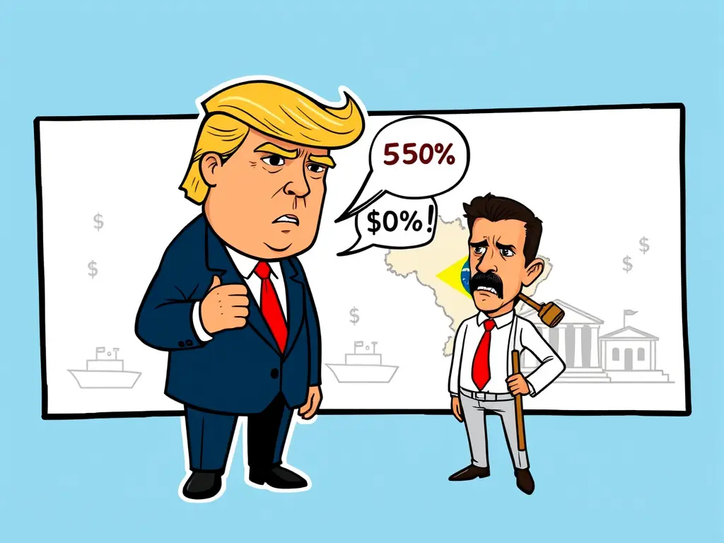 Трамп вводит 50% пошлины на Бразилию и требует прекратить суд над Болсонару – как это повлияет на мировую торговлю