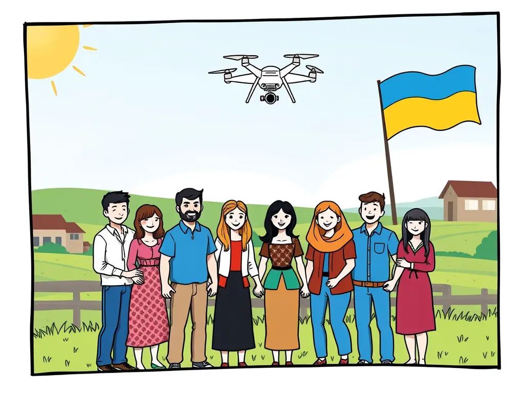 Украинцы демонстрируют стойкость и единство во время атак дронов: истории надежды