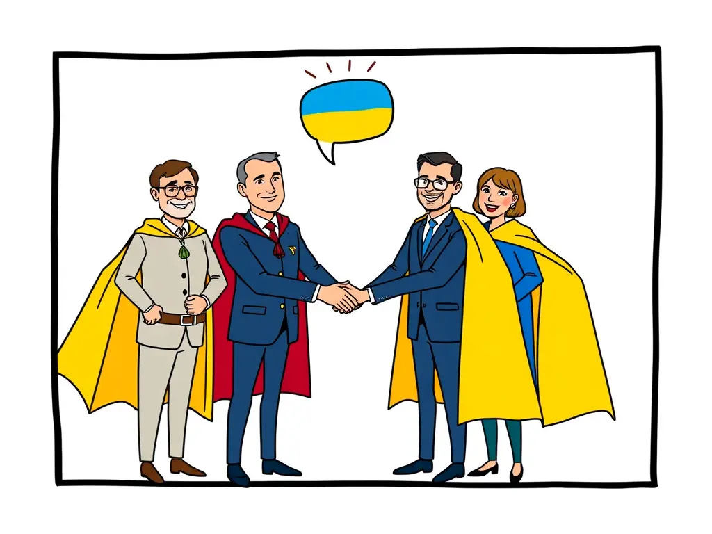 Европейские лидеры поддержали Украину: суверенитет и международное право важнее силы