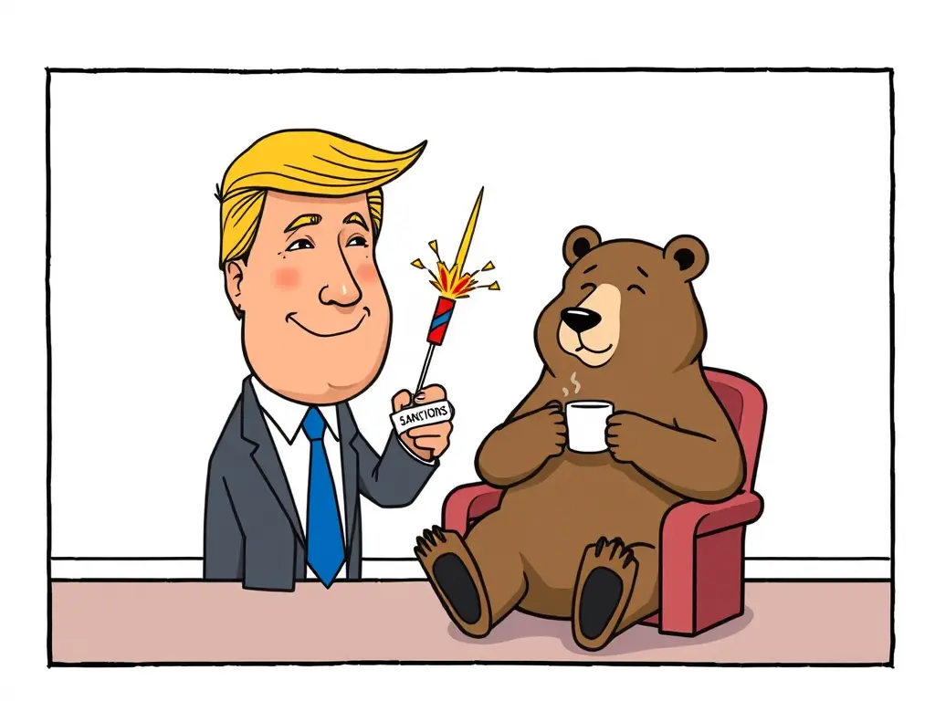 Политолог объяснил, почему новые санкции Трампа против России — это пиар, а не угроза