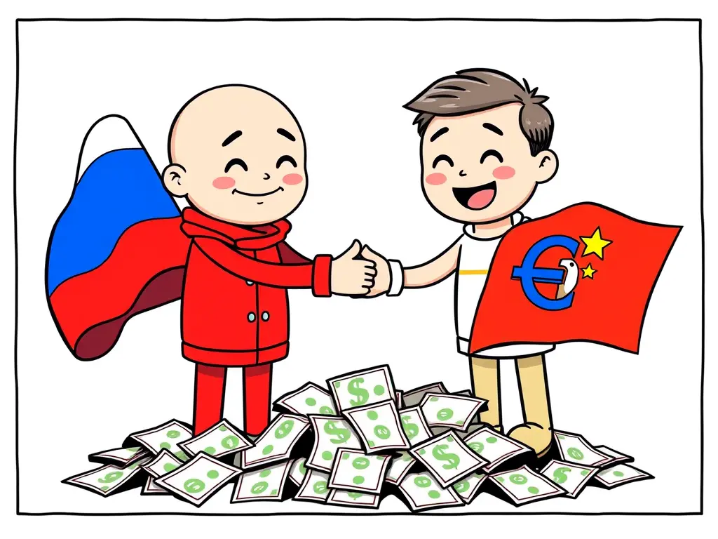 Россия и Китай полностью отказались от доллара и евро в расчетах