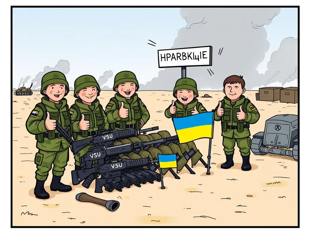 Российские военные захватили трофейное вооружение ВСУ в ходе освобождения Январского