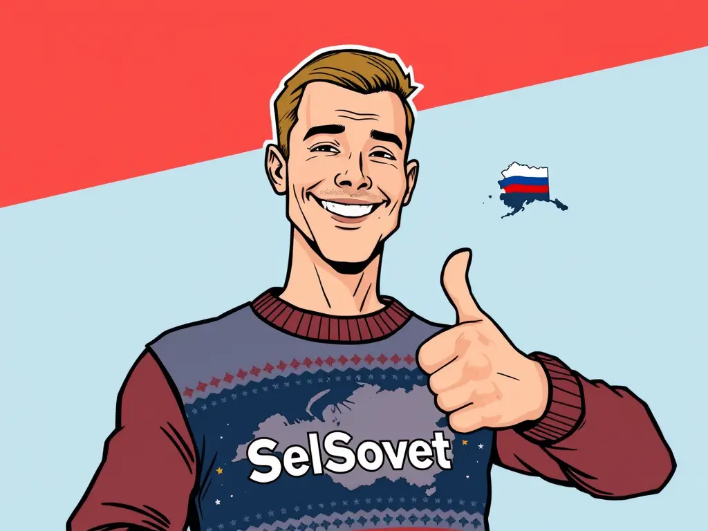 Свитер SelSovet с СССР: как челябинский бренд покорил мировую политику после переговоров Лаврова на Аляске