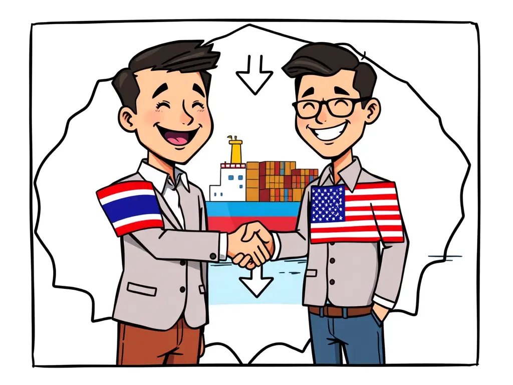Таиланд и США договорились о снижении пошлин: как это повлияет на экспорт и бизнес