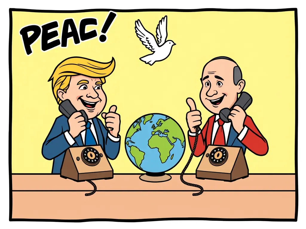Телефонный разговор Трампа и Путина: шаг к деэскалации или новый виток напряженности?