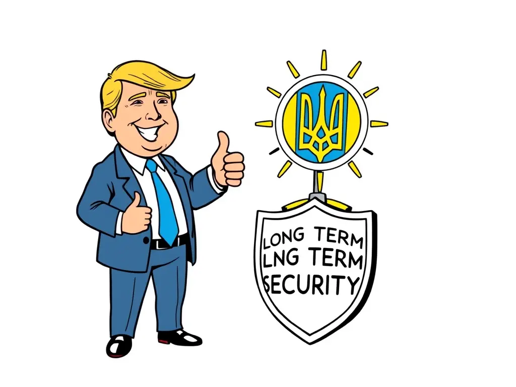 Трамп гарантирует долгосрочную безопасность Украины после своего президентского срока