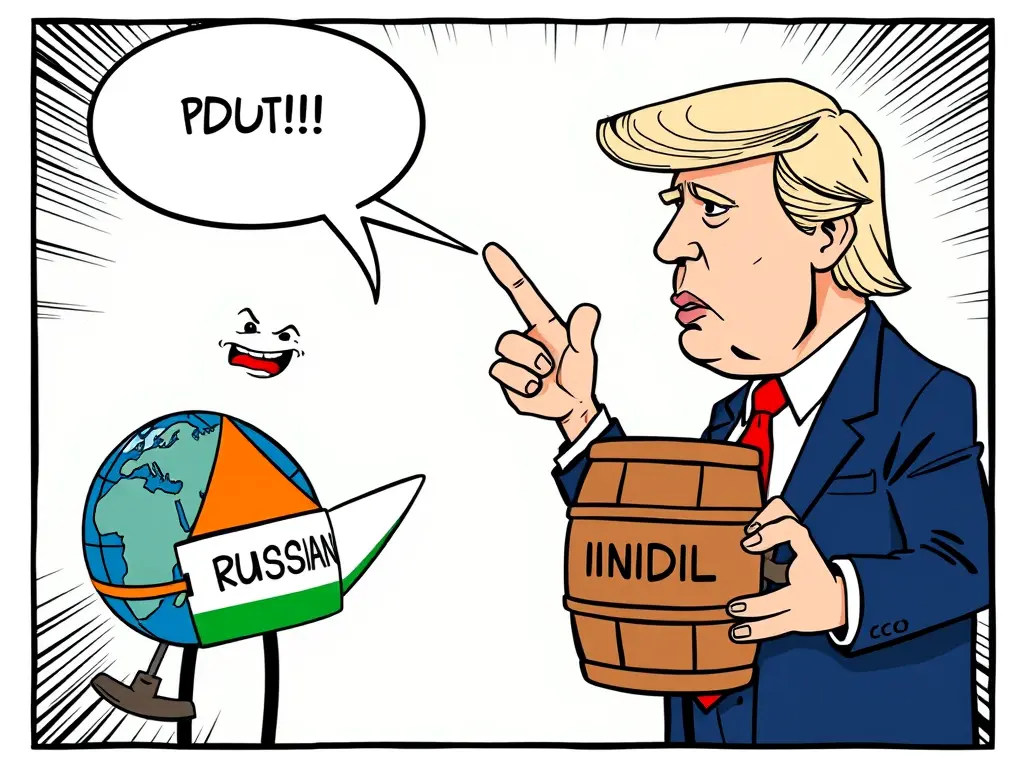 Трамп против Индии: как закупки российской нефти влияют на глобальный рынок