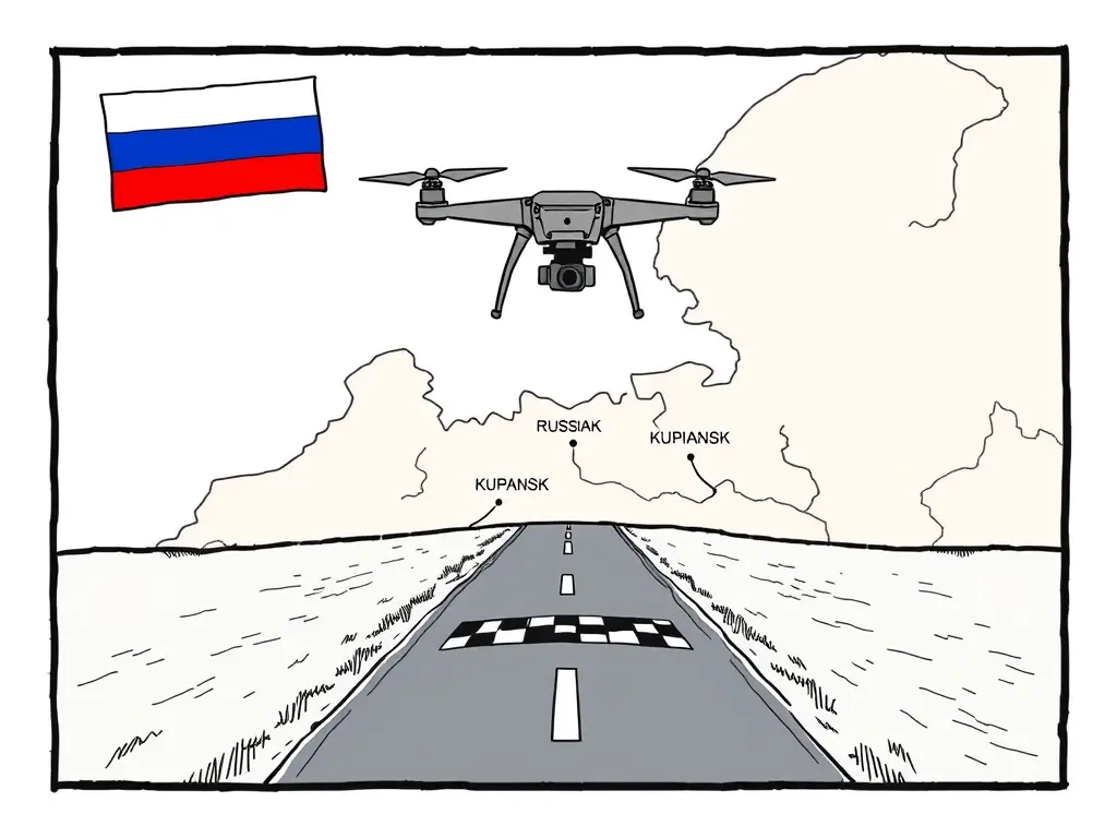 Российские операторы дронов установили полный контроль над трассой под Купянском