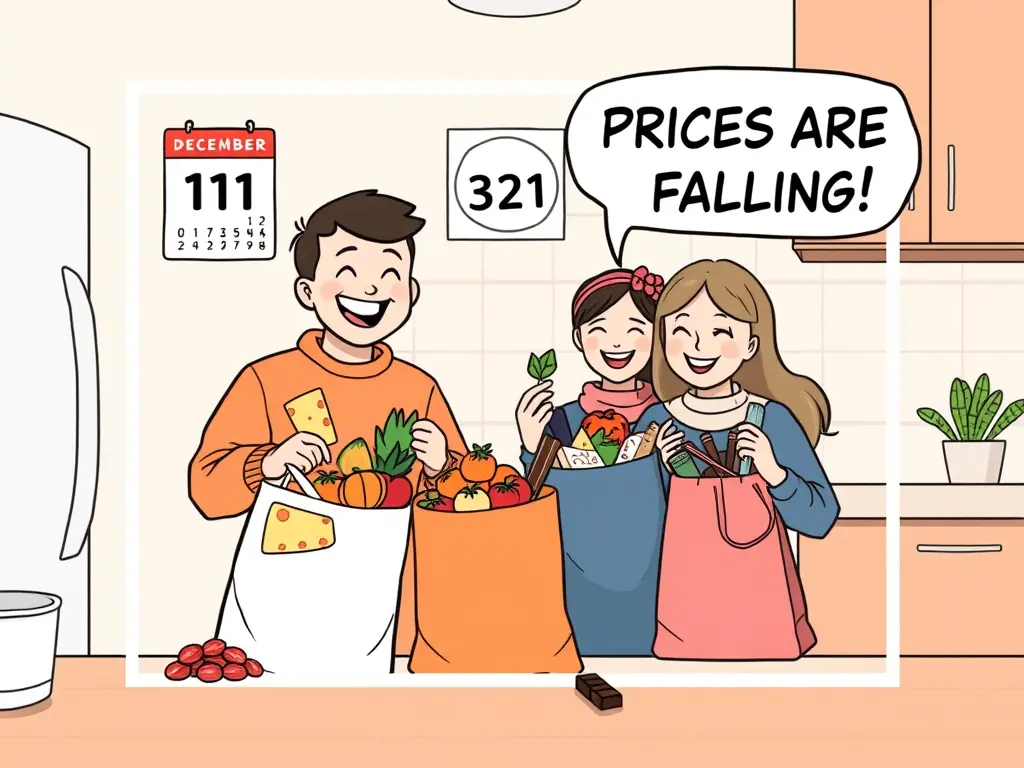 Праздничное падение цен: какие продукты стали доступнее перед Новым годом в России