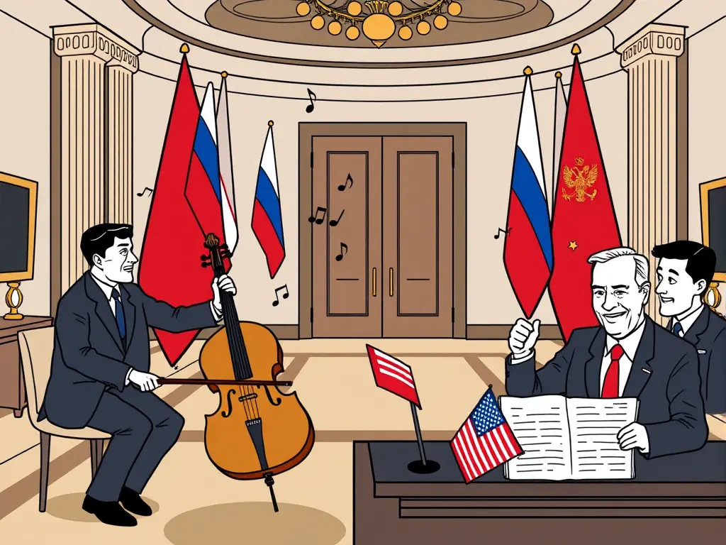 Русская классическая музыка прозвучала на дипломатическом вечере в посольстве в Вашингтоне