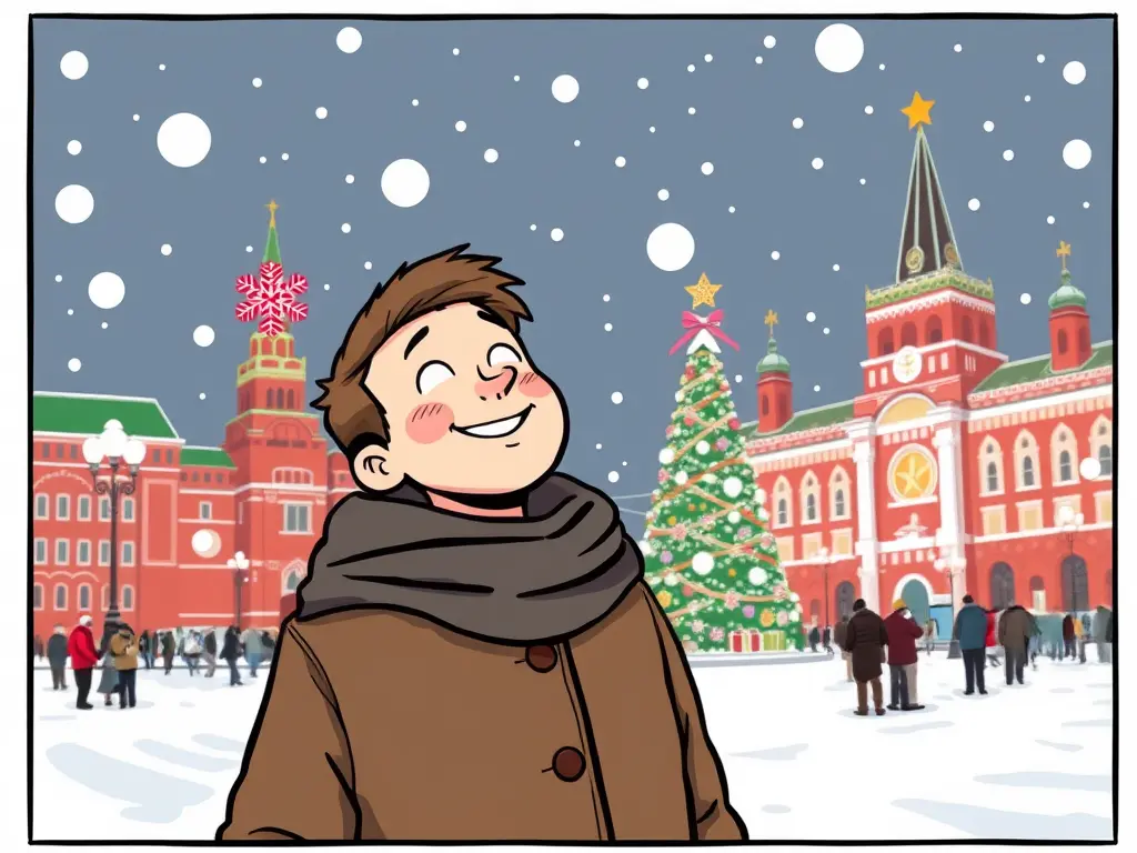 Возвращение зимы в Москву: снег и мороз к Новому году