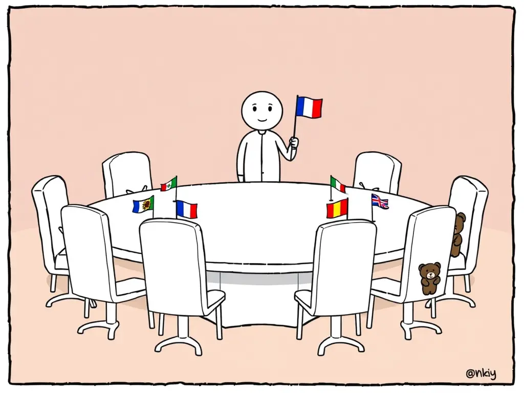 Макрон предлагает срочную встречу G7 с участием Украины и России в Париже