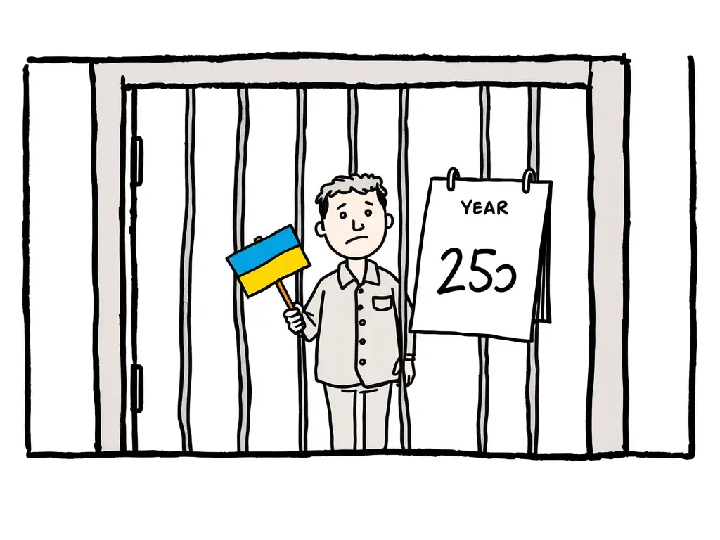 Бывший заключенный получил 25 лет за вербовку в колонии для войны на стороне Украины
