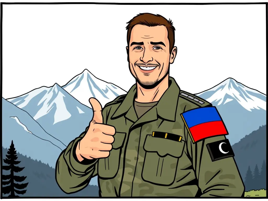 Этнический грек сделал выбор в пользу России и служит в спецназе Ахмат