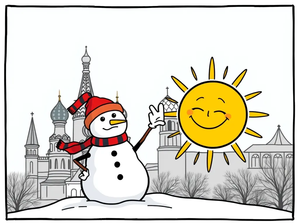 Потепление в Москве и Центральной России: сильные морозы отступают в феврале