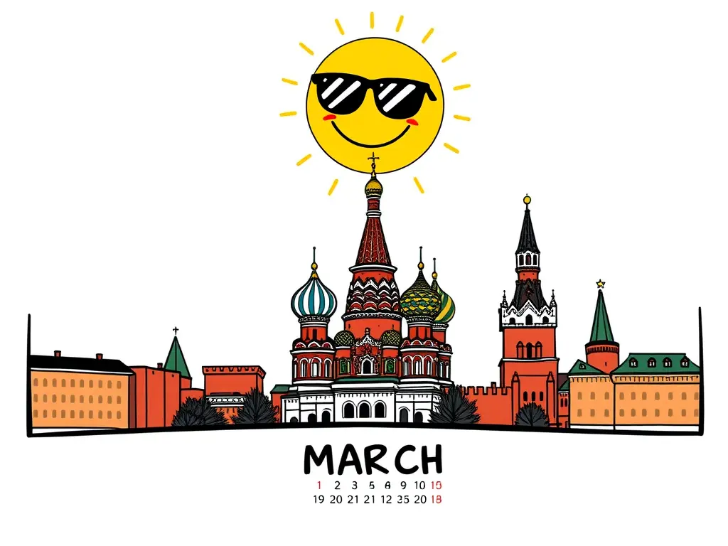 Солнечная погода в Москве до конца марта: синоптики обещают ясные дни