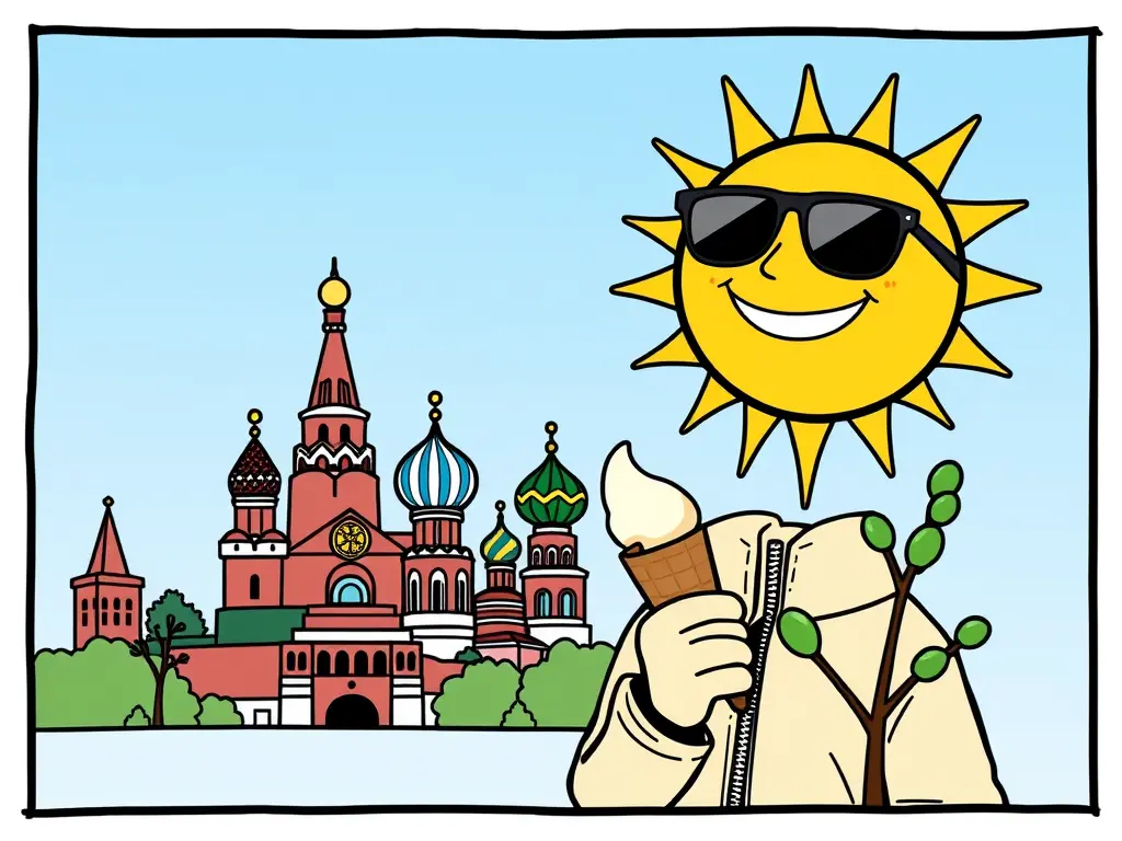 В Москве ожидаются солнечные и теплые выходные с температурой до +10°C