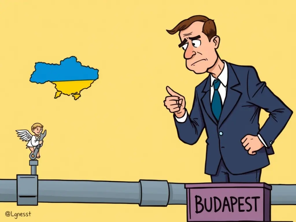 Вэнс в Будапеште обвинил Украину во вмешательстве в выборы на фоне предотвращённой диверсии на газопроводе